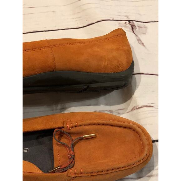 Rockport Cameral Orange Tan Loafers Total Motion Adiprene by Adidas 8.5 - Picture 3 of 10